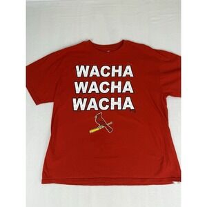 St Louis Cardinals Michael Wacha Red Short Sleeve Men XL